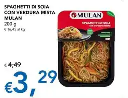 Migross Superstore Spaghetti di soia con verdura mista Mulan offerta