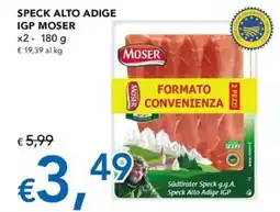 Migross Superstore Speck Alto Adige IGP Moser offerta
