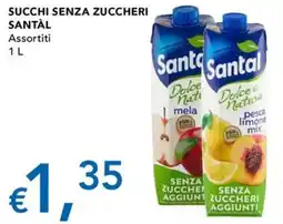 Migross Superstore Succhi senza zuccheri Santal offerta
