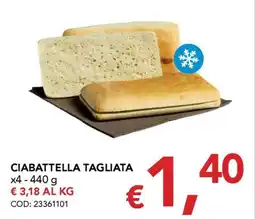 Migross Supermercati e Market Ciabattella tagliata offerta