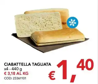 Migross Supermercati e Market Ciabattella tagliata offerta