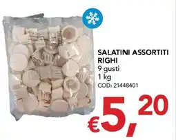Migross Supermercati e Market Salatini assortiti Righi offerta