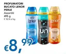 Migross Superstore Profumatori bucato Lenor perle assortiti offerta