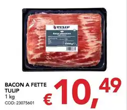 Migross Supermercati e Market Bacon a fette Tulip offerta