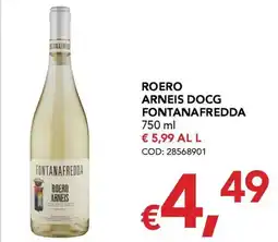 Migross Supermercati e Market Roero Arneis Fontanafredda offerta