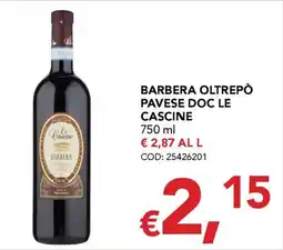 Migross Supermercati e Market Barbera Oltrepò Pavese DOC Le Cascine offerta