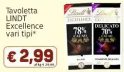 Market Ingross Tavoletta Lindt Excellence offerta