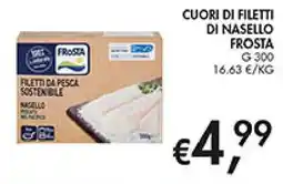 Maxi Coal Cuori di filetti di nasello frosta offerta