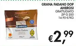 Maxi Coal Grana Padano Ambrosi offerta