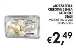 Maxi Coal Mozzarella ciliegine senza lattosio stasi offerta