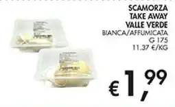 Maxi Coal Scamorza take away Valle Verde offerta