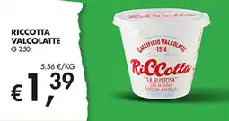 Maxi Coal Ricotta Valcolatte offerta