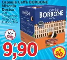 Market Ingross Capsule Caffè Borbone Miscela Decisa offerta