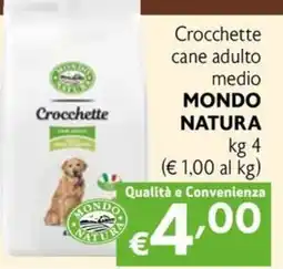 Maxi Family Croccette cane adulto medio Mondo Natura offerta