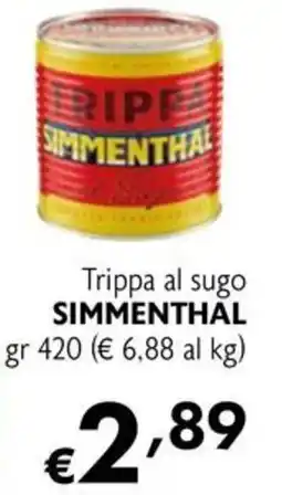 Maxi Family Trippa al sugo Simmenthal offerta