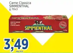 Market Ingross Carne Classica Simmenthal offerta