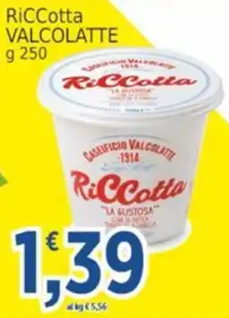 Market Ingross Ricotta Valcolatte offerta