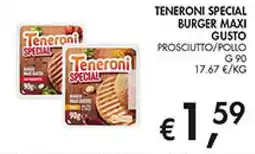 Maxi Coal Teneroni Special Burger Maxi Gusto offerta