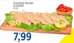 Market Ingross Cotolette Panate di SUINO offerta