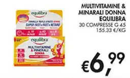Maxi Coal Multivitamine & minerali donna Equilibra offerta