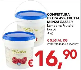 Confettura extra 45% frutta menz&gasser