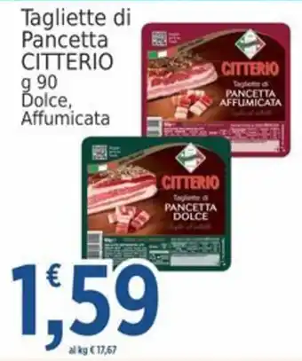 Tagliette di Pancetta Citterio