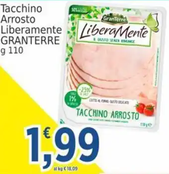 Tacchino arrosto LiberaMente Granterre