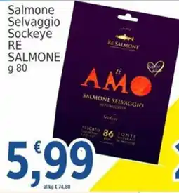 Market Ingross Re Salmone Salmone selvaggio affumicato sockeye offerta