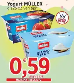 Market Ingross Yogurt MÜLLER offerta