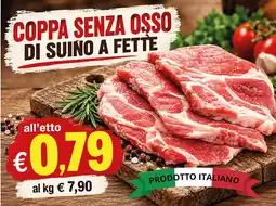 Maxi Coal Coppa senza osso di suino a fette offerta