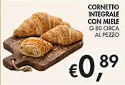Maxi Coal Cornetto integrale con miele offerta