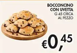 Maxi Coal Bocconcino con uvetta offerta