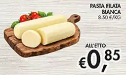 Maxi Coal Pasta filata bianca offerta