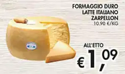 Maxi Coal Formaggio duro latte italiano Zarpellon offerta