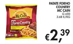 Maxi Coal Forno Country McCain offerta