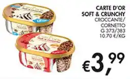 Maxi Coal Carte d'or soft & crunchy croccante/cornetto offerta