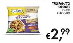 Maxi Coal Tris panato Orogel offerta