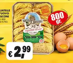 Maxi Coal Tagliatelle all'uovo offerta