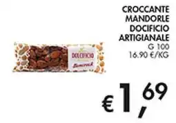 Maxi Coal Crocante mandorle docificio artigianale offerta