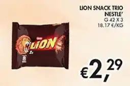 Maxi Coal Lion snack trio Nestlé offerta