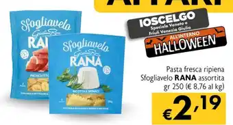 Pasta fresca ripiena Sfogliavelo RANA assortita