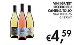 Maxi Coal Vini IGP/IGT Occhio Blu Cantina Tollo offerta