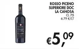 Maxi Coal Rosso Piceno Superiore DOC La Canosa offerta