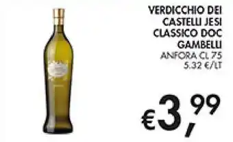 Verdicchio dei Castelli Jesi Classico Doc Gambelli