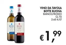 Maxi Coal Vino da tavola botte buona offerta