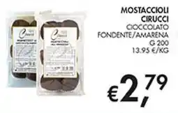Maxi Coal Mostaccioli Cirucci Cioccolato Fondente/Amarena offerta