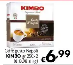 Eurospesa Caffè gusto Napoli KIMBO offerta