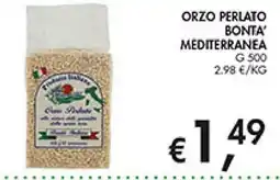 Maxi Coal Orzo perlatore Bontà' Mediterranea offerta