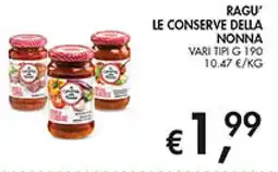 Maxi Coal Le conserve della nonna offerta