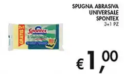 Maxi Coal Spugna abrasiva universale Spontex offerta